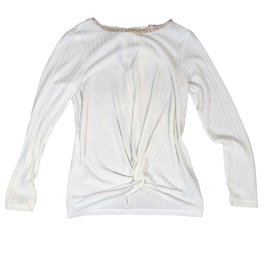 Juicy Couture Rhinestone Collar Sweater
